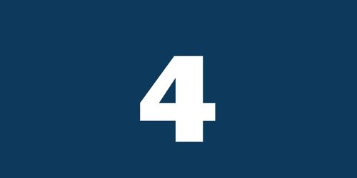 Zahl 4