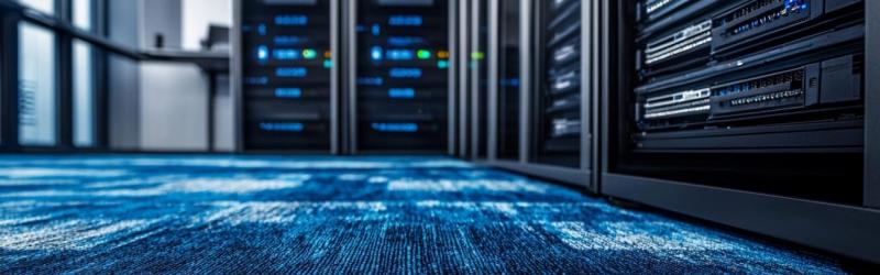 Moderne IT-Infrastruktur im Serverraum als Basis für effiziente IT-Lösungen bei PANVICA